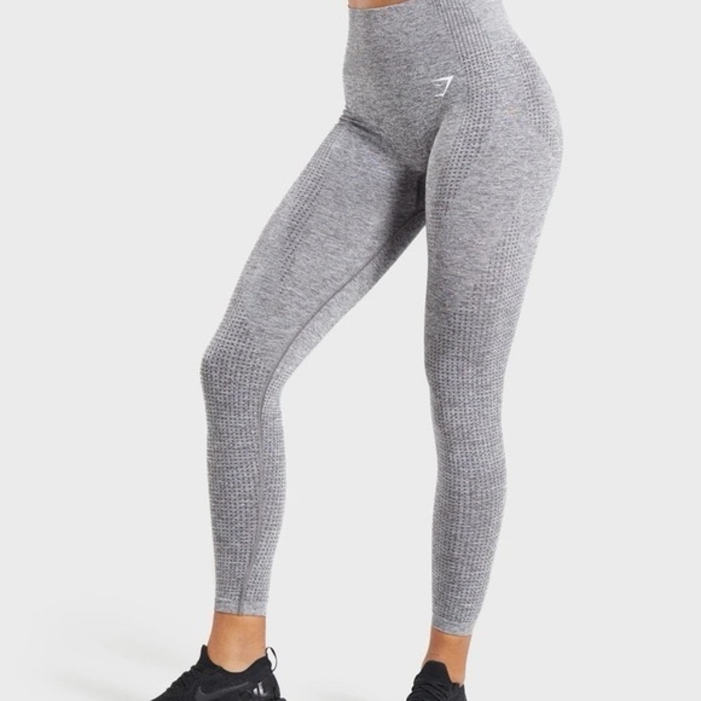 Gymshark Vital Seamless 2.0 Leggings Light Grey Marl Women’s
